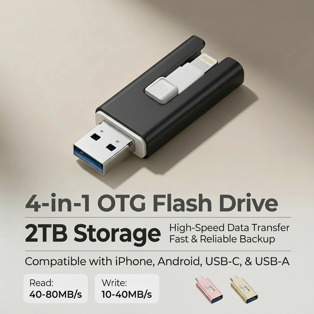 iPhone/Android USB Backup Drive